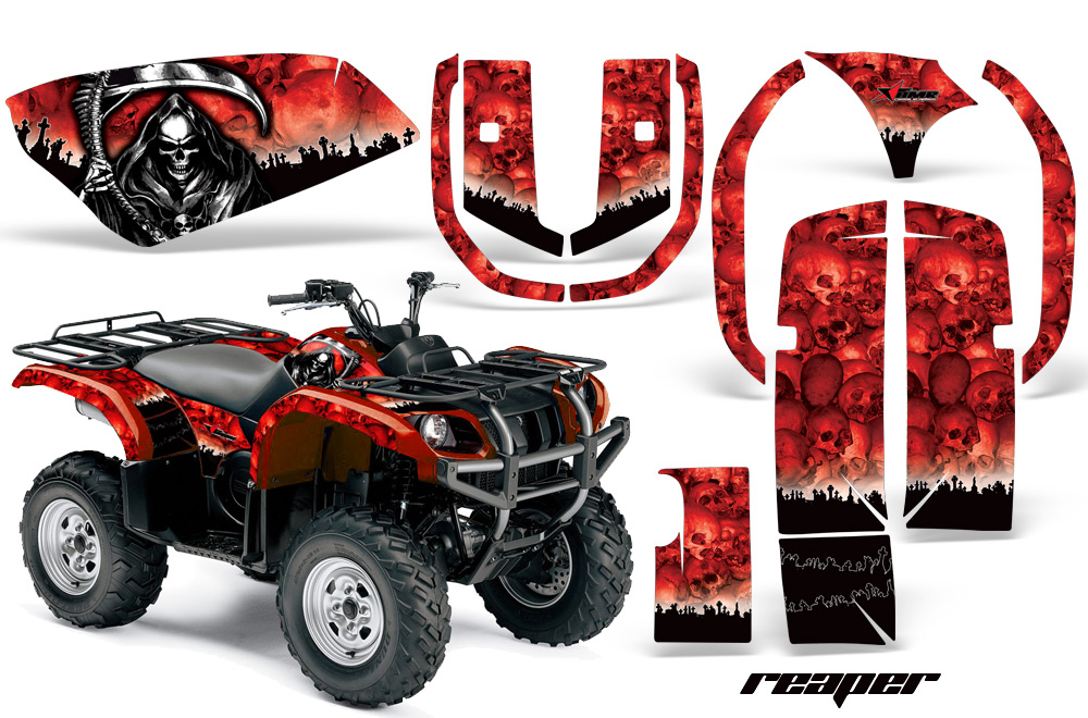 Yamaha Grizzly 660 Graphics Kit Reaper R